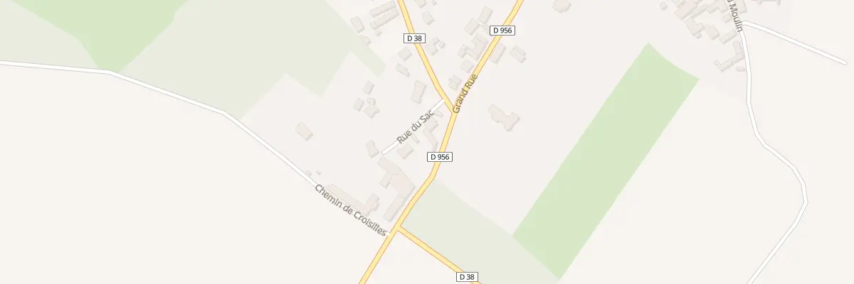 Plan du 3 Rue du Sac à Hendecourt-lès-Cagnicourt