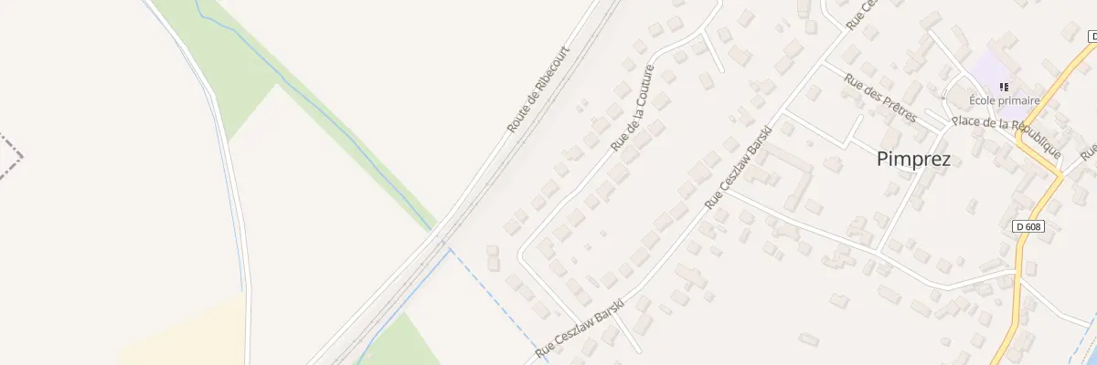 Plan du 467 Rue de la Couture à Pimprez