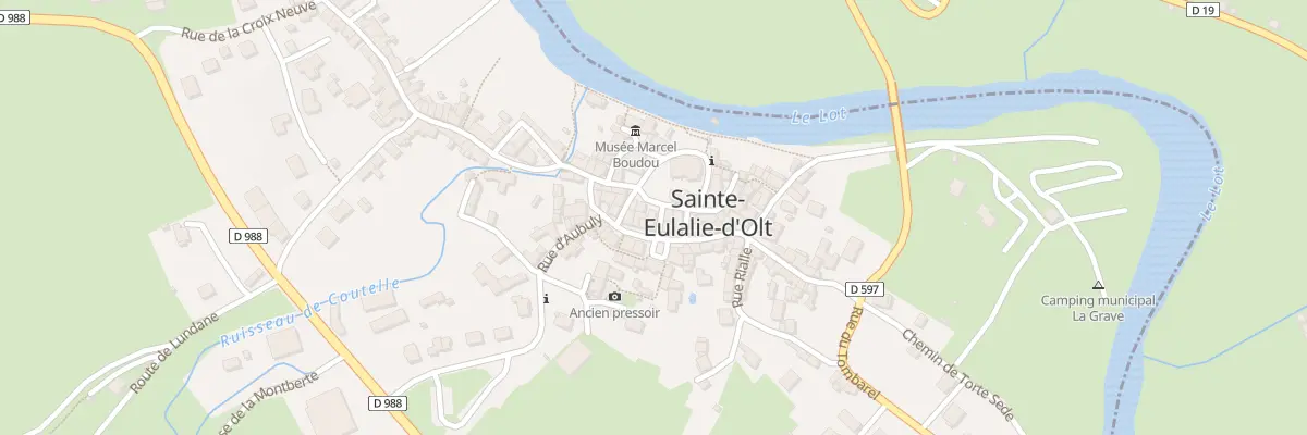 Plan du 5 Pl de l’Église à Sainte-Eulalie-d’Olt