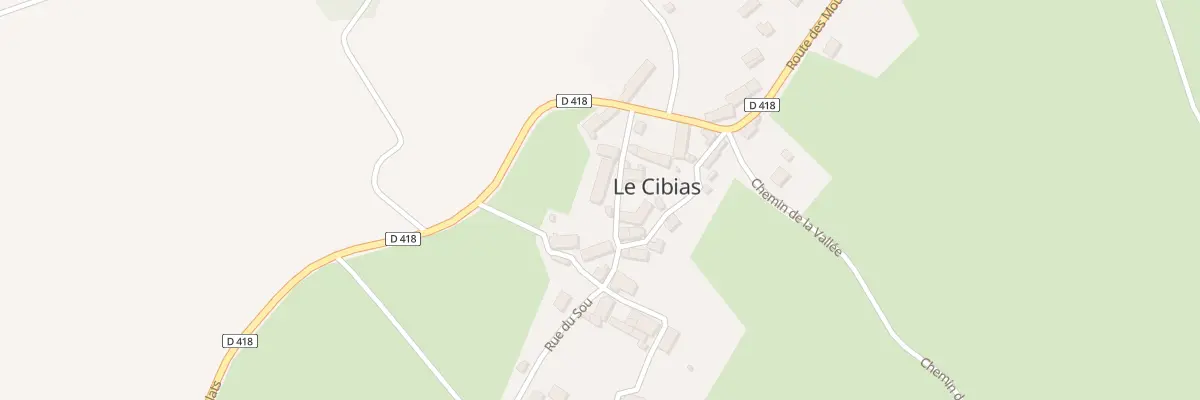 Plan du 4 Rue du Sou - le Cibias à Saint-Angel