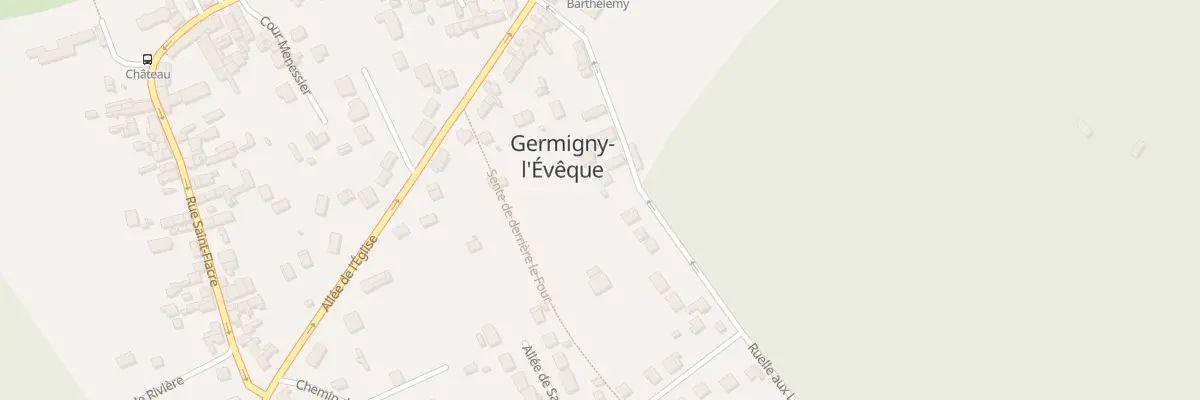 Plan du 12 Rle aux Loups à Germigny-l’Évêque