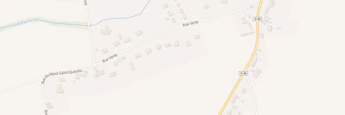 Plan du 16 Rue Verte à Allaines