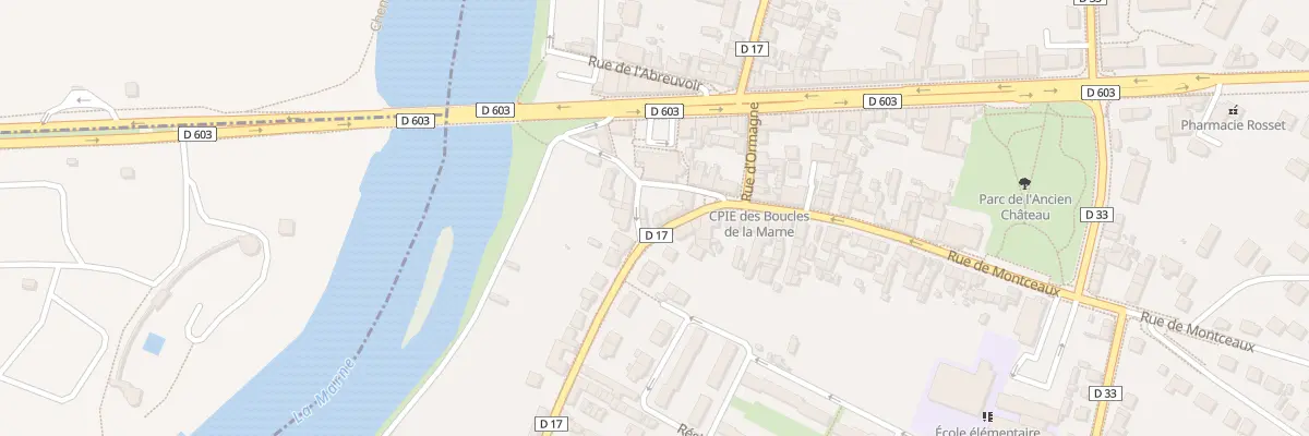 Plan du 6 Rue de Fublaines à Trilport