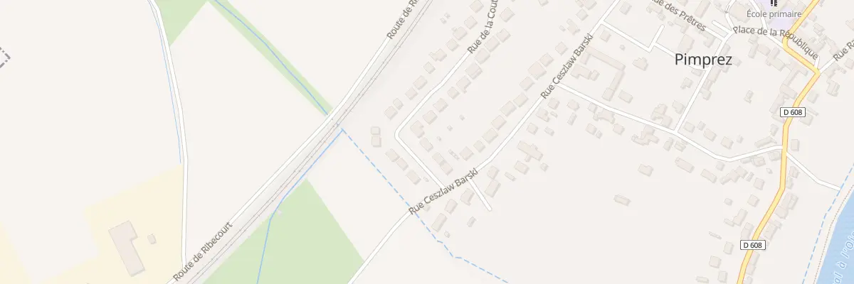 Plan du 546 Rue de la Couture à Pimprez
