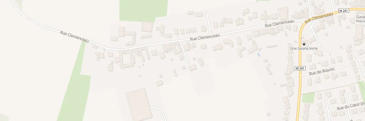 Plan du 125 Rue Clémenceau à Santes