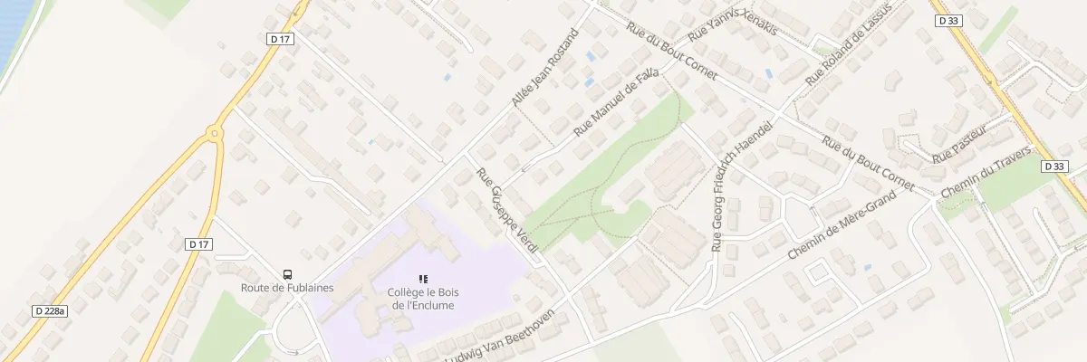 Plan du 15 Rue Giuseppe Verdi à Trilport