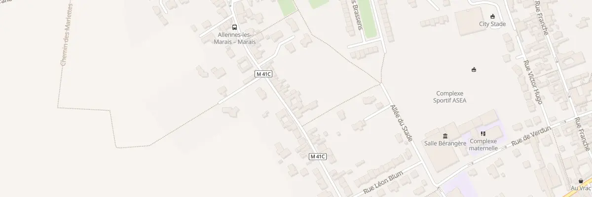 Plan du 48 Rue du Marais à Allennes-les-Marais