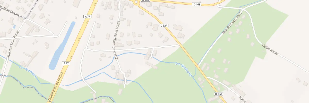 Plan du 34B Rue du Champ de la Forge à Saint-Père