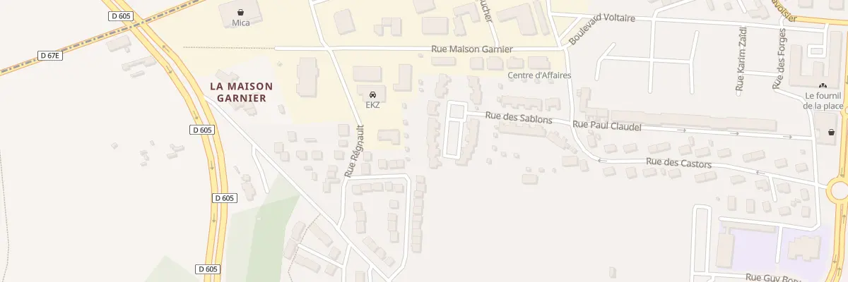 Plan du 20 Rue des Sablons à Montereau-Fault-Yonne