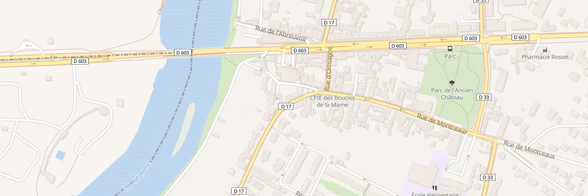 Plan du 2 Rue de Fublaines à Trilport