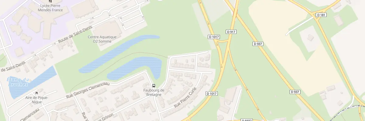Plan du 52 Rue Pierre Curie à Péronne