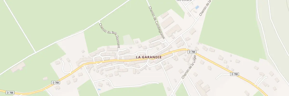 Plan du 1 Pl de la Forge la Garandie à Aydat