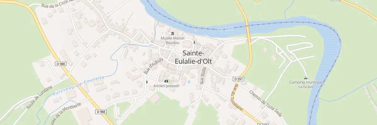 Plan du 5064 Sainte Eulalie d’Olt à Sainte-Eulalie-d’Olt