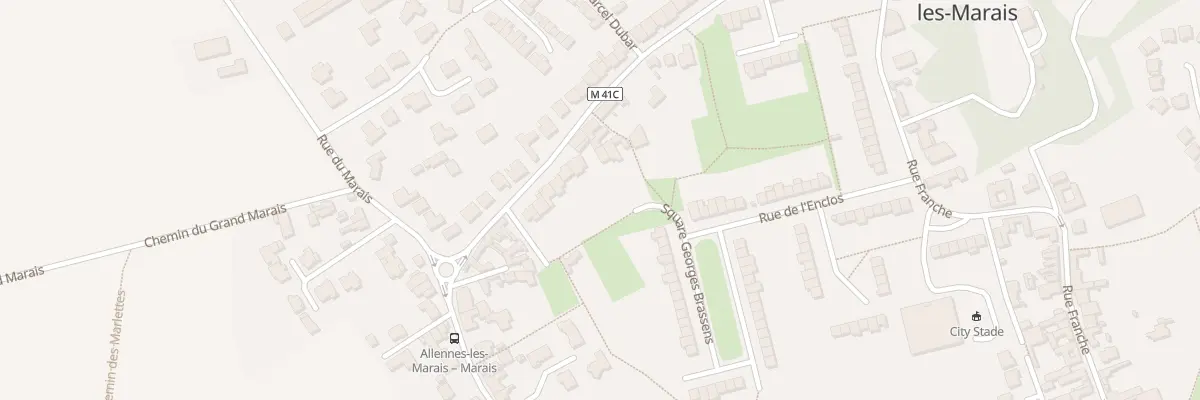Plan du 34B Rue de la Rive à Allennes-les-Marais