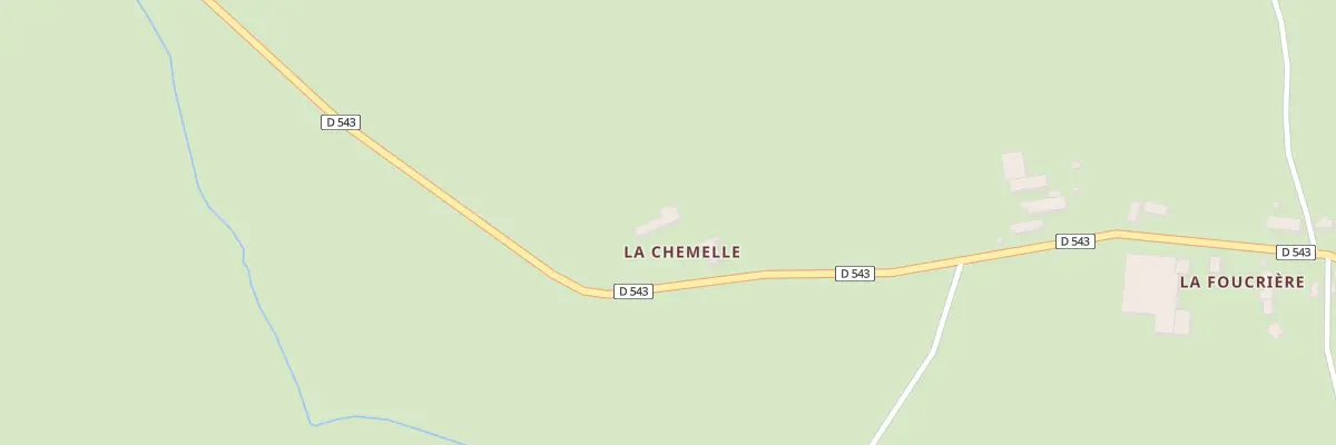 Plan du 5058 La Chemelle à Chappes
