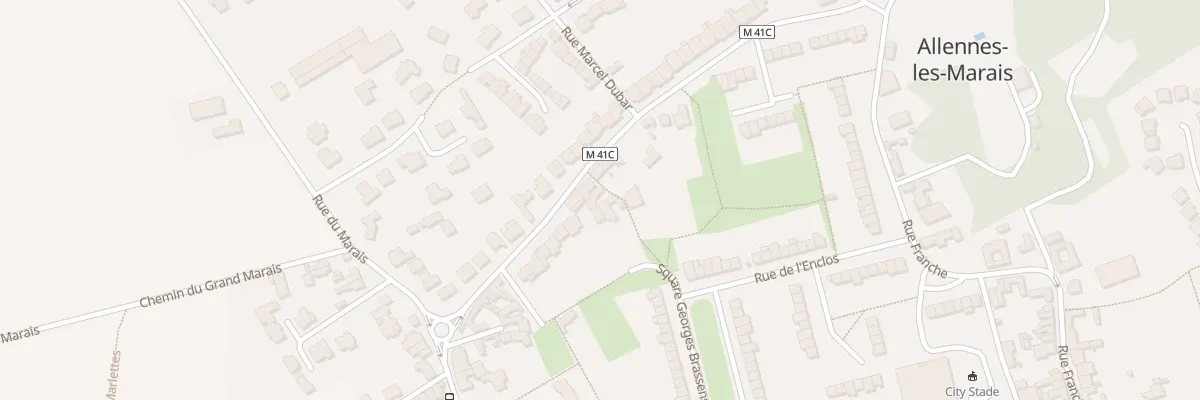 Plan du 38B Rue de la Rive à Allennes-les-Marais