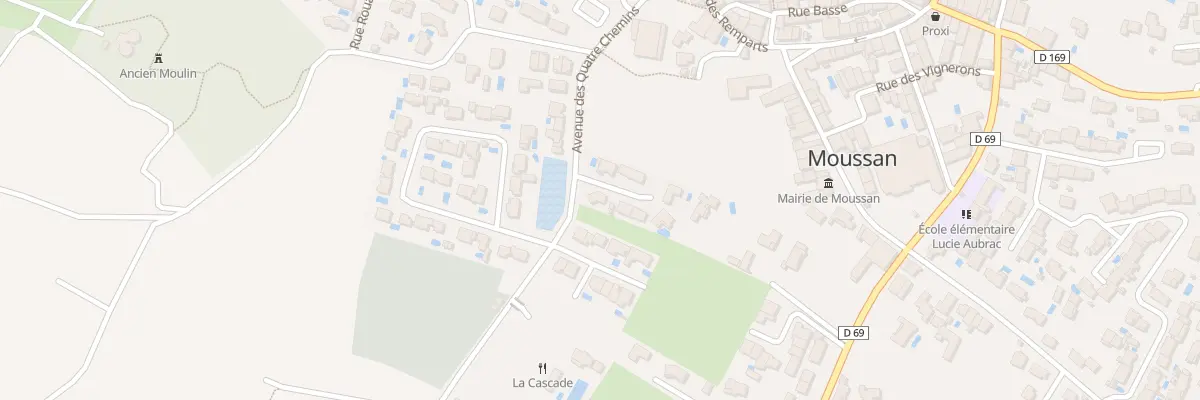 Plan du 6 Lot Les Arenes Ave 4 Chemins à Moussan