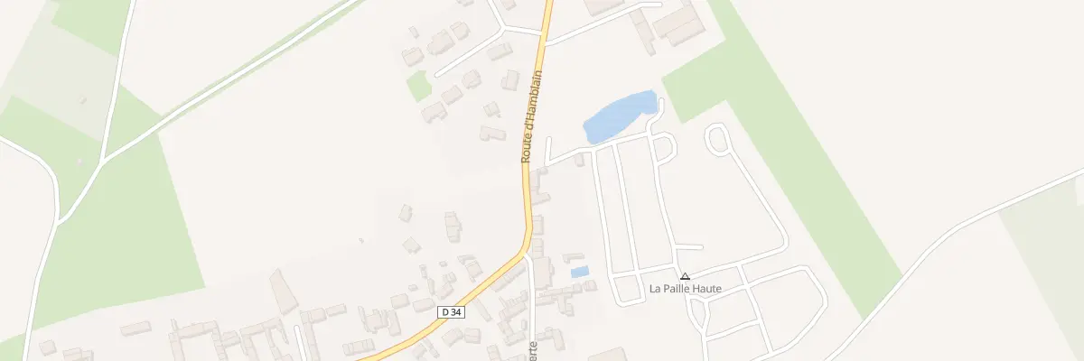 Plan du 14 Rte d’Hamblain à Boiry-Notre-Dame