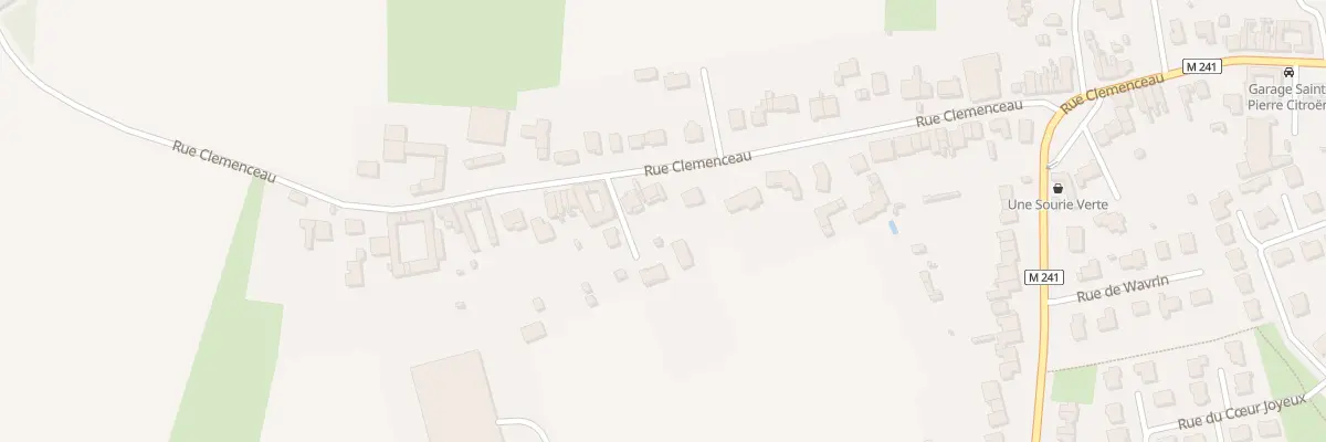 Plan du 119 Rue Clémenceau à Santes