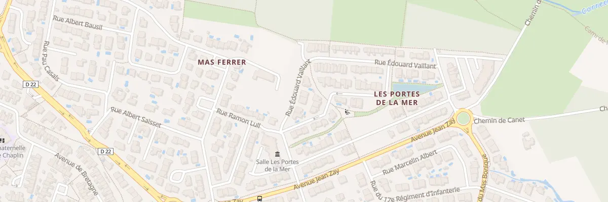 Plan du 37 Rue Edouard Vaillant à Cabestany