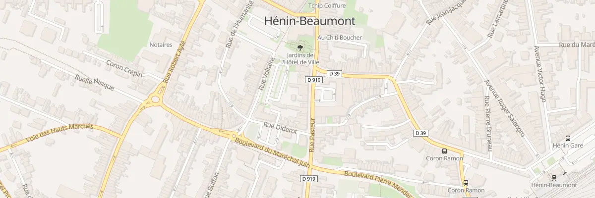 Plan du 114 Rue Pasteur à Hénin-Beaumont