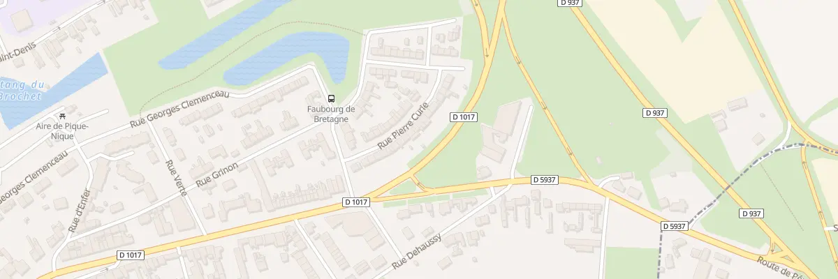 Plan du 18 Rue Pierre Curie à Péronne