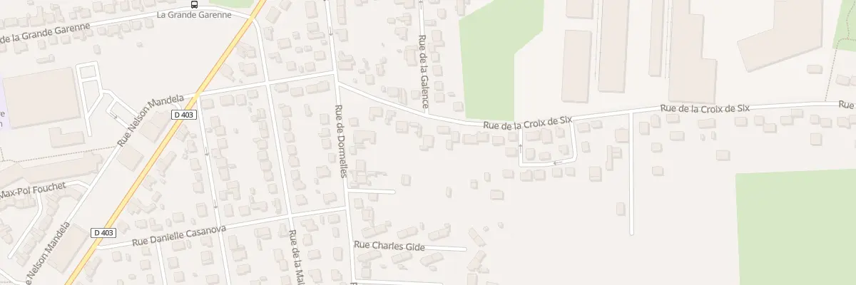Plan du 22 Rue de la Croix de Six à Varennes-sur-Seine