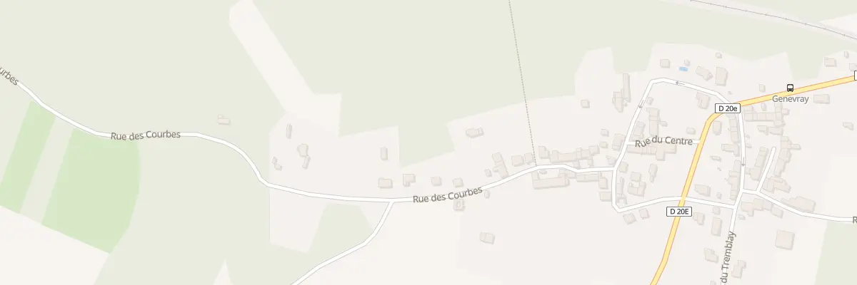 Plan du 42 Rue des Courbes à Guérard