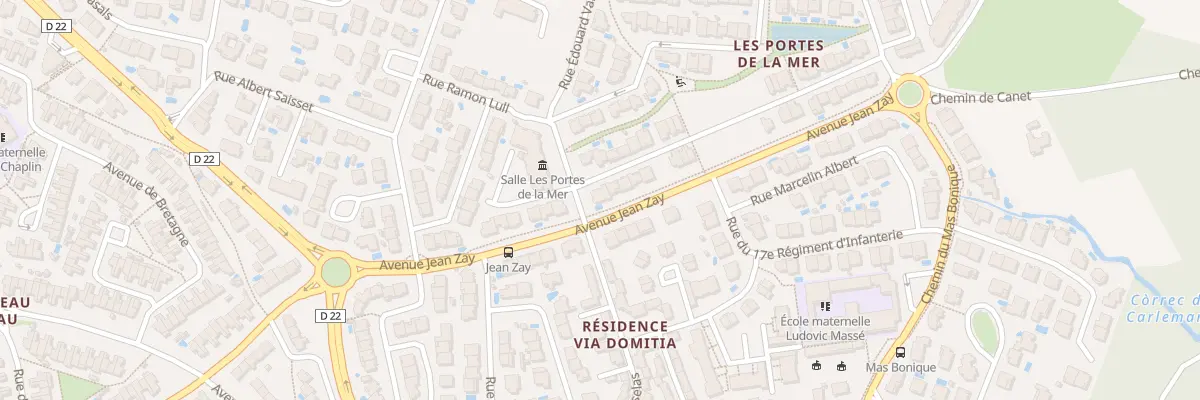 Plan du 49 Rue Voltaire à Cabestany