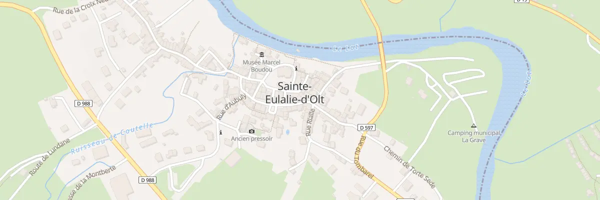 Plan du 5068 Sainte Eulalie d’Olt à Sainte-Eulalie-d’Olt