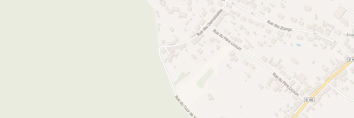 Plan du 28 Rue des Demoiselles à Saint-Léger-aux-Bois