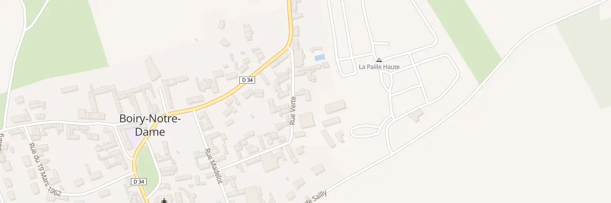 Plan du 5 Rue Verte à Boiry-Notre-Dame
