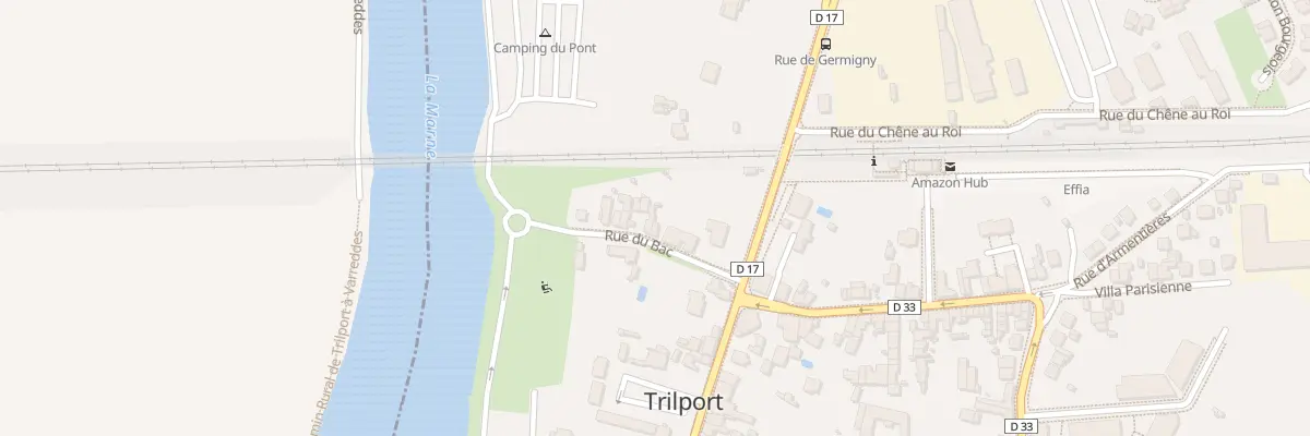 Plan du 19 Rue du Bac à Trilport
