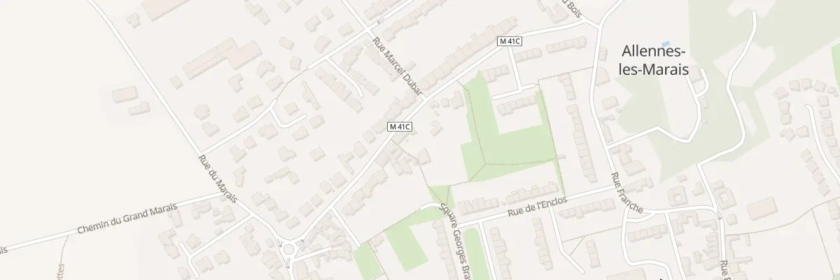 Plan du 50 Rue de la Rive à Allennes-les-Marais