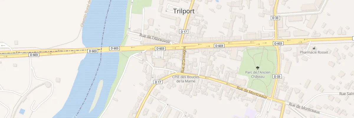 Plan du 4B Rue d’Ormagne à Trilport