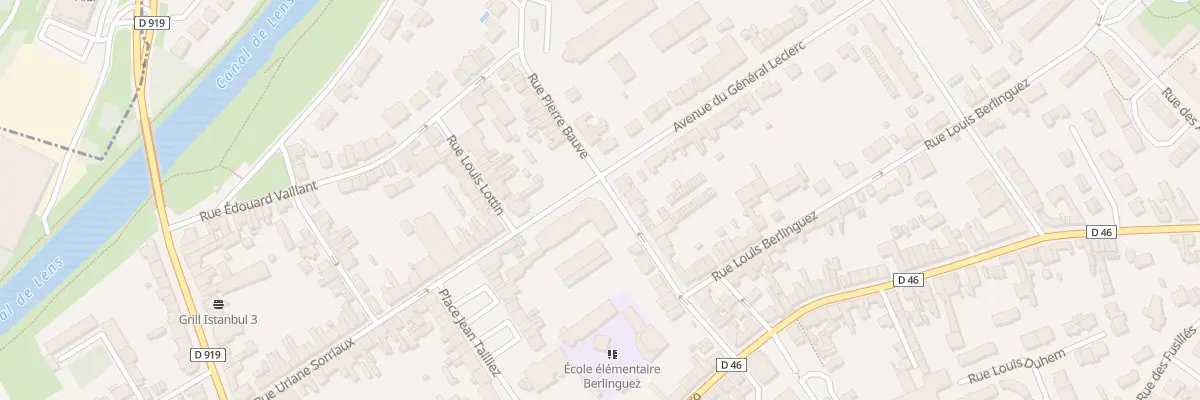Plan du 34 Rue Urianne Sorriaux à Courrières