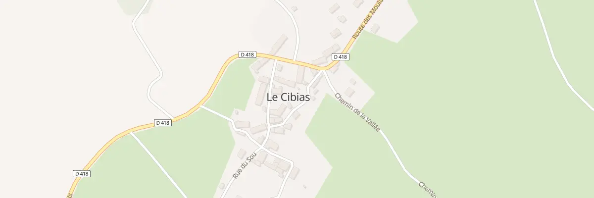 Plan du 4 Rue de la Forge - Le Cibias à Saint-Angel
