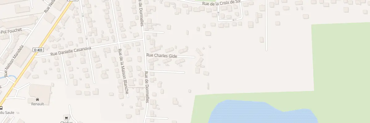 Plan du 10 Rue Charles Gide à Varennes-sur-Seine