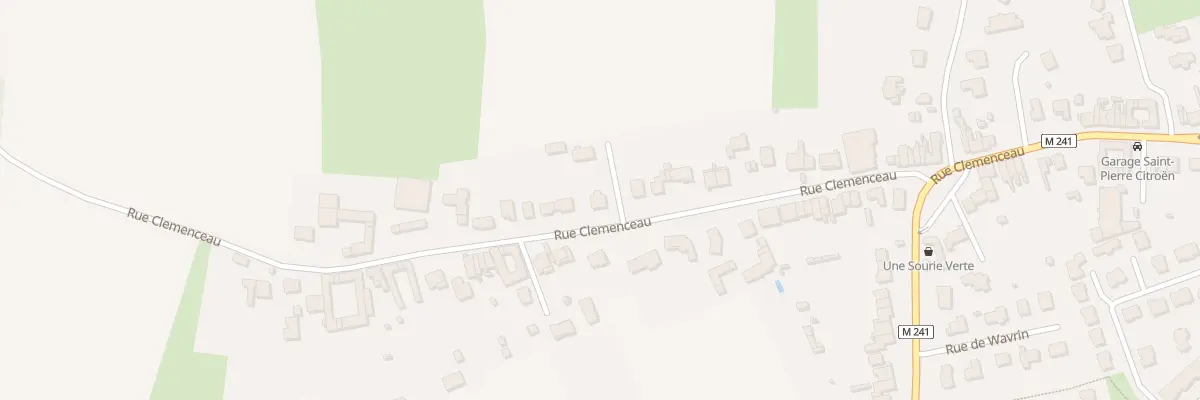 Plan du 94 Rue Clémenceau à Santes