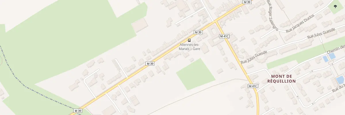 Plan du 78 Rue du Général De Gaulle à Allennes-les-Marais