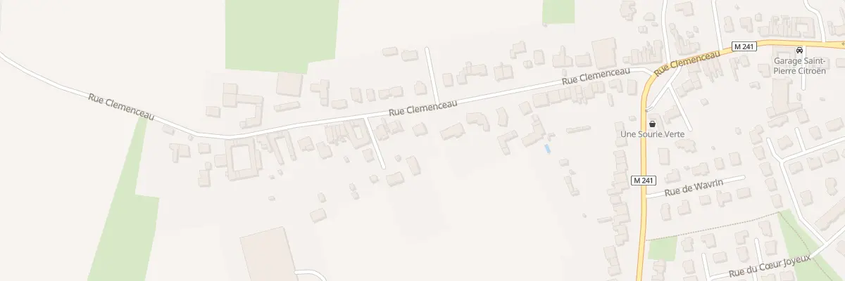 Plan du 113 Rue Clémenceau à Santes