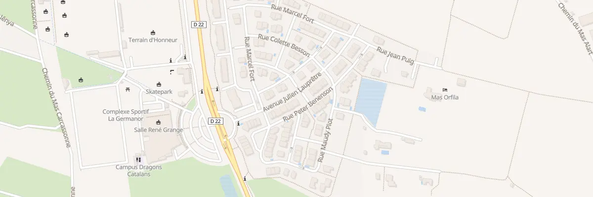 Plan du 9 Rue Péter Benenson à Cabestany