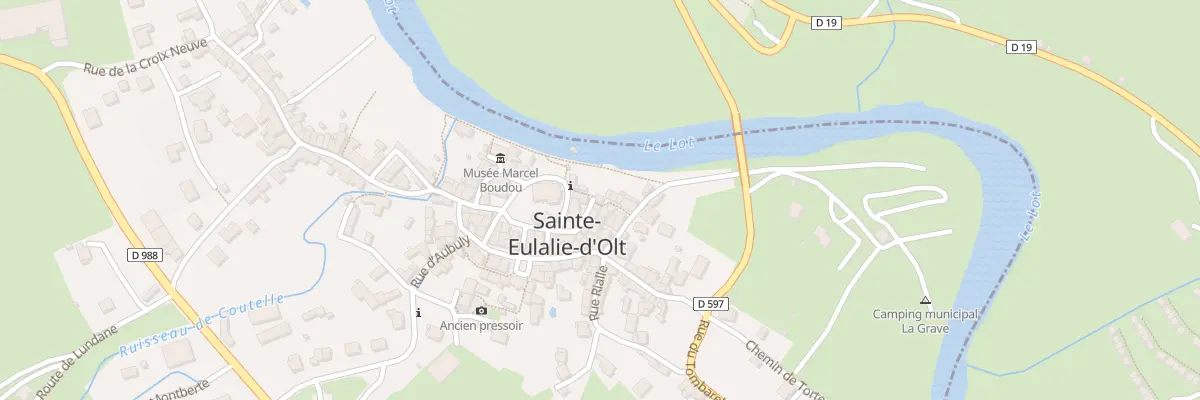 Plan du 5221 Sainte Eulalie d’Olt à Sainte-Eulalie-d’Olt
