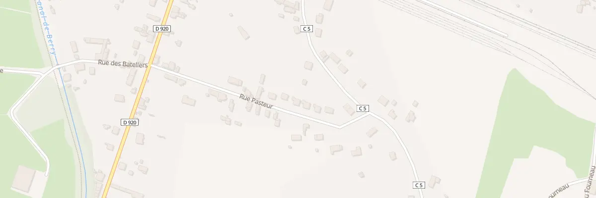 Plan du 14 Rue Pasteur à La Guerche-sur-l’Aubois