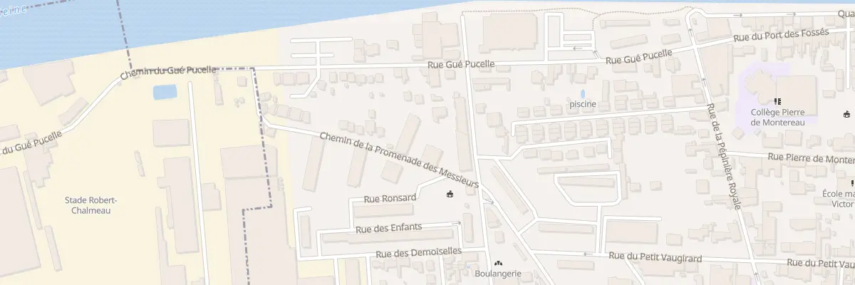 Plan du 4 Che Promenade Messieurs à Montereau-Fault-Yonne