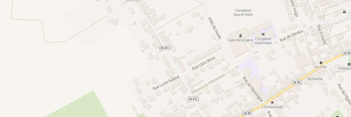 Plan du 26 Rue du Marais à Allennes-les-Marais