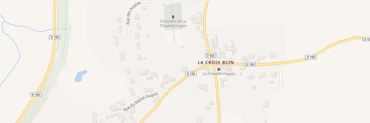Plan du 6 Rue Serge Duchailloux à La Chapelle-Hugon