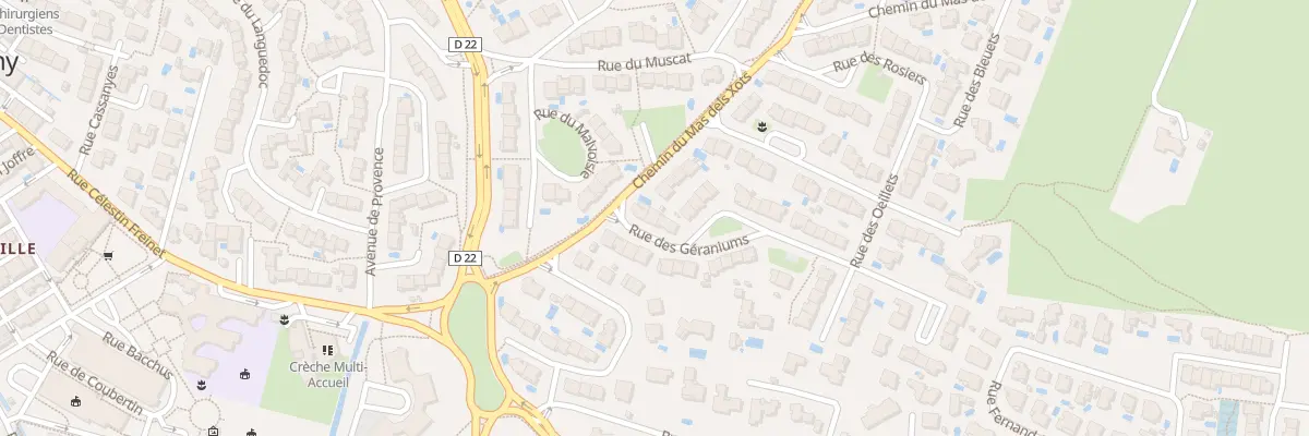 Plan du 3 Rue des Géraniums à Cabestany