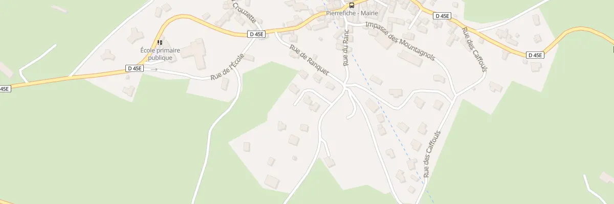 Plan du 5175 Le Clergat à Pierrefiche