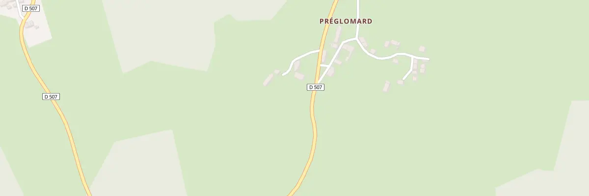 Plan du 1 Preglomard à Servant